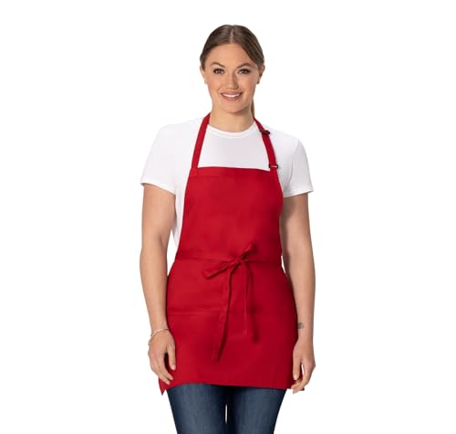 Chef Works Schürze mit drei Taschen (F10) von Chef Works