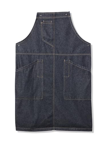 Chef Works Unisex Berkeley Latzschürze mit Schnappverschluss, indigoblau, Einheitsgröße Chef Works Unisex Berkeley Latzschürze mit Schnappverschluss, indigoblau, Einheitsgröße von Chef Works
