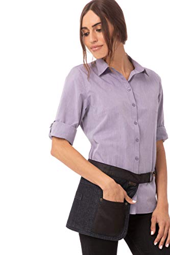 Chef Works Unisex-Erwachsene Indy Hipster Schürze - Schwarz - Einheitsgröße von Chef Works