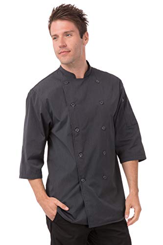 Chef Works b867-s Unisex Brighton Köche Jacke, tief, klein, grau von Chef Works