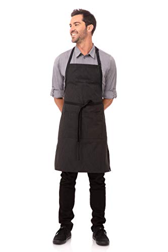 Chef Works krijtstreep halterschort von Chef Works