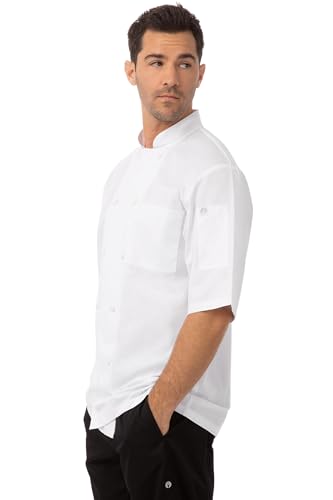 Chefs Works Montreal Cool Vent Unisex Kurzarm Koch-Jacke, Weiß, XS / X-Small / Extra-Small, Brustumfang: 32-34 inch / 82-87 cm, Mens & Womens Koch-Jacke, A914-XS Chefs Works Montreal Cool Vent Unisex Kurzarm Koch-Jacke, Weiß, XS / X-Small / Extra-Small, Brustumfang: 32-34 inch / 82-87 cm, Mens & Womens Koch-Jacke, A914-XS von Chef Works