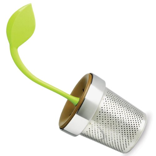 Chef´n 102-202-104 TeaLeaf Teesieb, grün + braun von Chef'n