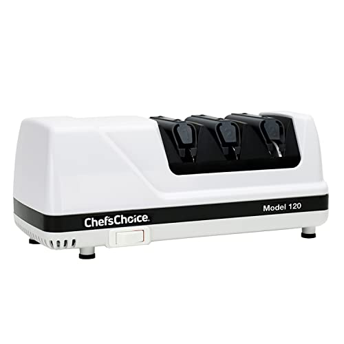 Chefs Choice Chef's Choice Messerschärfer Edge Select Electric Modell 120, Stahl, weiß von Chefs Choice