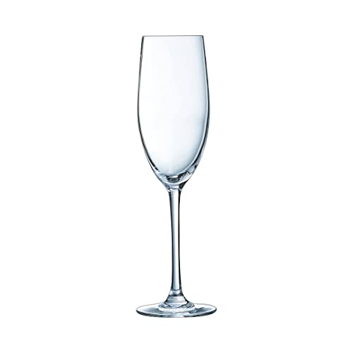 Chef & Sommelier Cabernet Tulip Grand Champagne Sektglas, 240ml, Krysta Kristallglas, transparent, 6 Stück (1er Pack) von Chef & Sommelier
