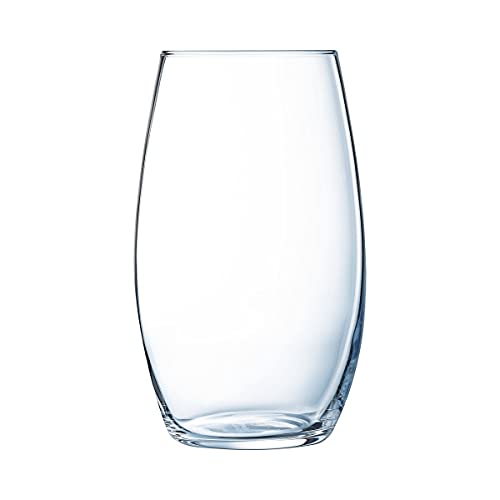 Chef & Sommelier Cheer Up - Trinkgläser hoch 37cl - 6 Stück - aus Krysta Kristallglas - für Wasser, Säfte und andere Softs - Glanz, Transparenz und hohe Widerstandsfähigkeit von Chef & Sommelier