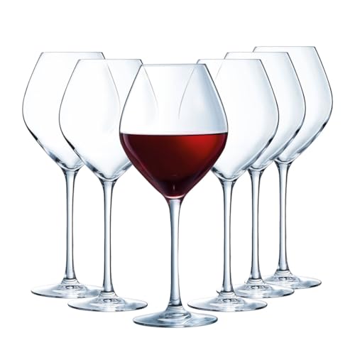 Chef & Sommelier - Kollektion Cheer Up - Weinglas 47cl - Moderne und elegante Gläser – Standard-Widerstand – Absolute Transparenz von Chef & Sommelier
