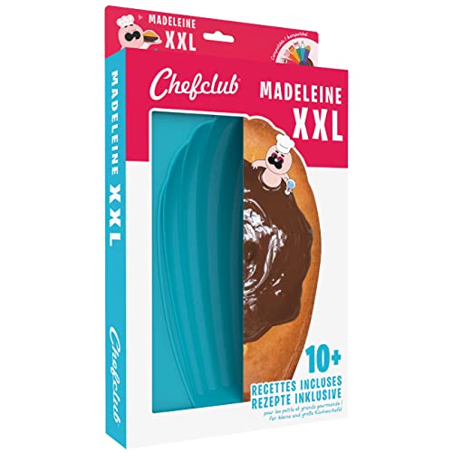 CHEFCLUB KIDS MADELEINE XXL: Backform aus Silikon für kleine und große Küchenchefs! von CHEFCLUB KIDS