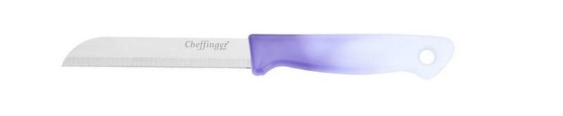 Cheffinger Allzweckmesser 1 x Cheffinger Messer Küchenmesser Kochmesser CF-MK Farbe: lila, Spülmaschinenfest von Cheffinger
