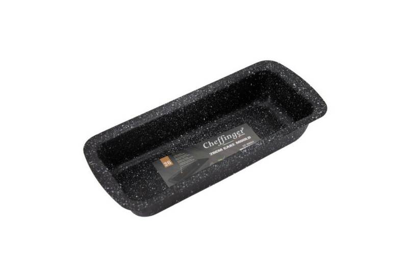 Cheffinger Backform Längliche Kastenform Backform Küchenform Marmor Anti Haft Ø26cm von Cheffinger