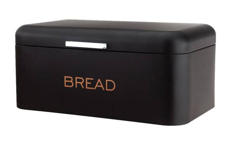 Cheffinger Brotkasten mit Deckel aus hochwertigem Metall-Edelstahl 34 x 18 x 20 cm von Cheffinger