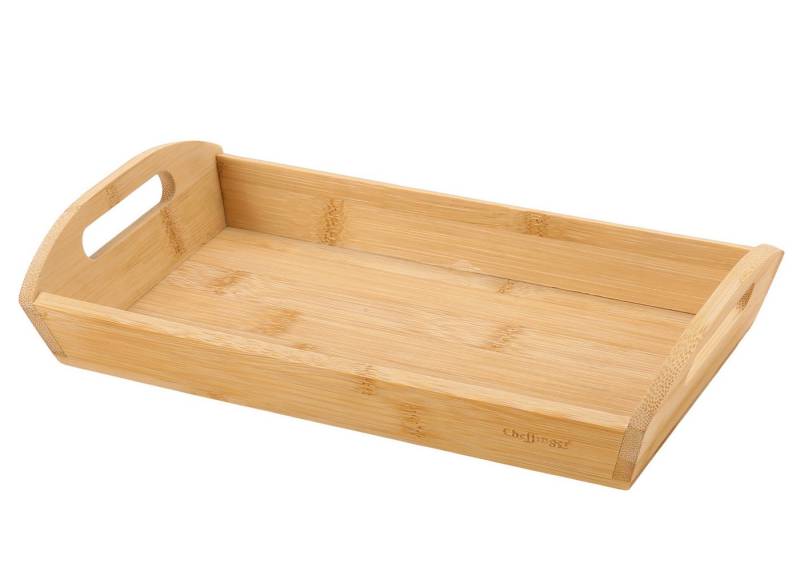Cheffinger Dekotablett Servierbrett Tablett für Brot Obst Gebäck Snacks 27x15 Holz Cheffinger Dekotablett Servierbrett Tablett für Brot Obst Gebäck Snacks 27x15 Holz von Cheffinger