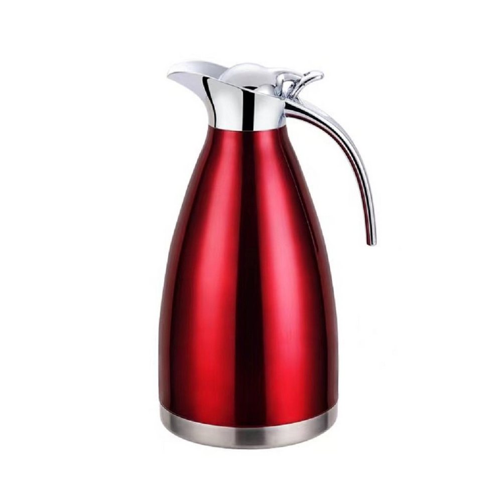 Cheffinger Isolierkanne Thermoskanne 2L Isolierkanne Teekanne Thermosflasche Kaffeekanne von Cheffinger