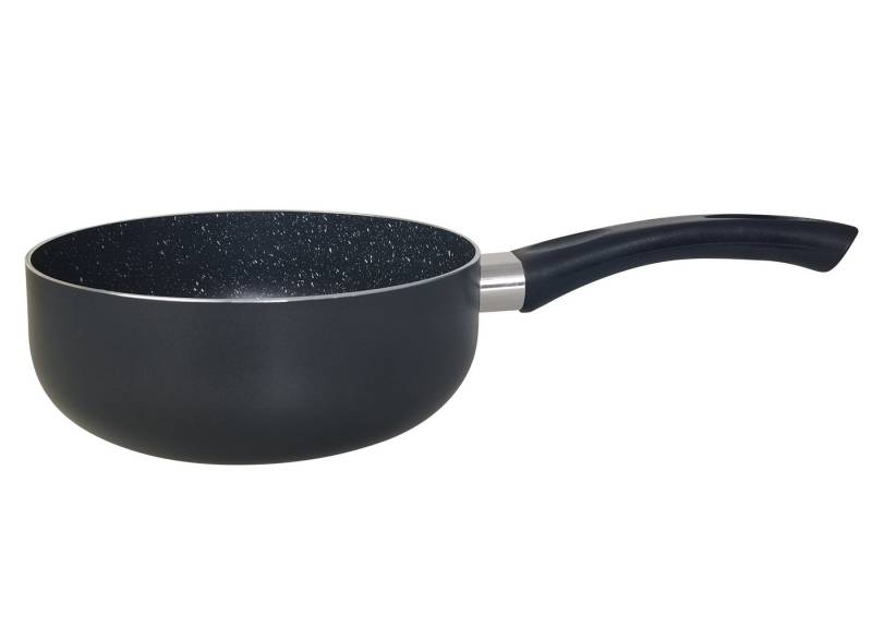 Cheffinger Kasserolle Sauce Pfanne Stiel Kasserolle Topf Bratpfanne Induktion Ø16, Material: Aluminium von Cheffinger
