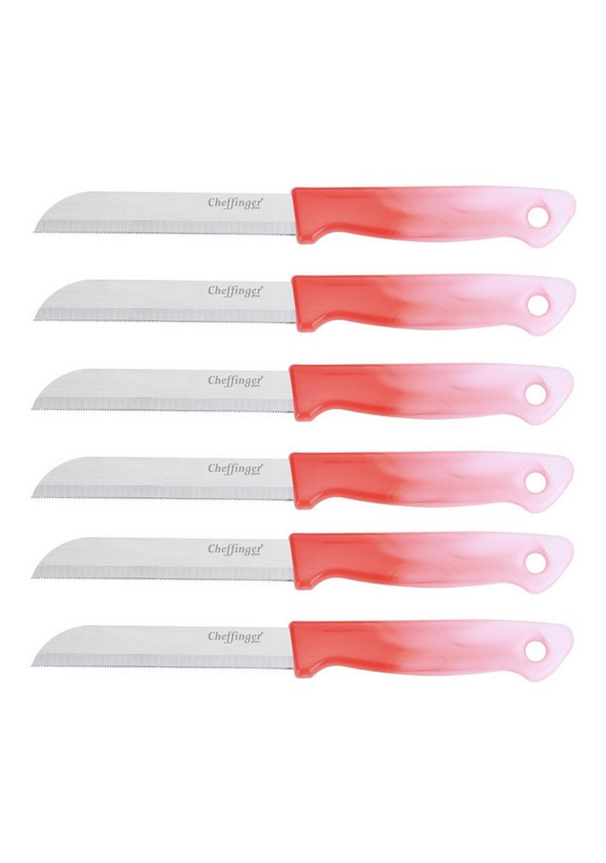 Cheffinger Steakmesser Cheffinger Messer-Set Küchenmesser Steakmesser 6-tlg CF-MK06 Auswahl Cheffinger Steakmesser Cheffinger Messer-Set Küchenmesser Steakmesser 6-tlg CF-MK06 Auswahl von Cheffinger