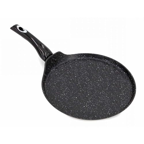 Cheffinger Pfannkuchen Pfanne Anti Haft ø28cm Induktion Kratzfest Marmor von Cheffinger