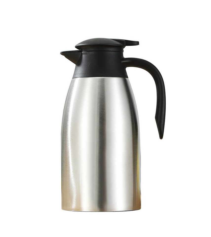 Cheffinger Thermoflasche 2L Edelstahl Thermoskanne Isolierkanne Kaffeekanne Doppelwandig von Cheffinger