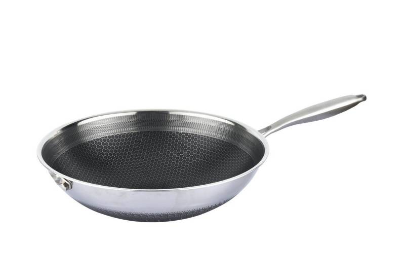 Cheffinger Wok Wok Pfanne Edelstahl Wabenstruktur Ø32cm Induktion Anti Haft Kratzfest Cheffinger Wok Wok Pfanne Edelstahl Wabenstruktur Ø32cm Induktion Anti Haft Kratzfest von Cheffinger