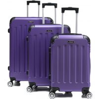 Reisekoffer Koffer 3 tlg Hartschale Trolley Set Kofferset Handgepäck Gepäck Reisetasche von Cheffinger