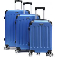 Reisekoffer Koffer 3 tlg Hartschale Trolley Set Kofferset Handgepäck Gepäck Reisetasche von Cheffinger