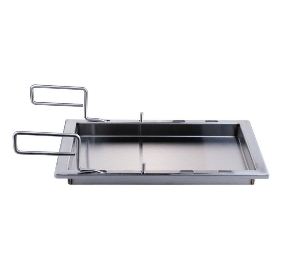 CHEFGASTRO® Grillpfanne Plancha Einsatzpfanne für Weber Spirit 300 Edelstahl von CHEFGASTRO®