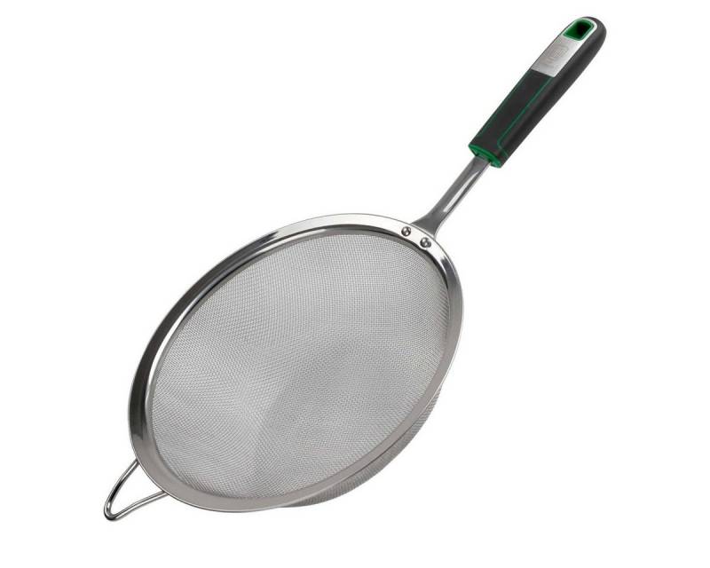 Chefkoch trifft Fackelmann Küchensieb Sieb ø20cm – Perfekt zum Absieben größerer Mengen (Mehl, Zucker & Co) von Chefkoch trifft Fackelmann