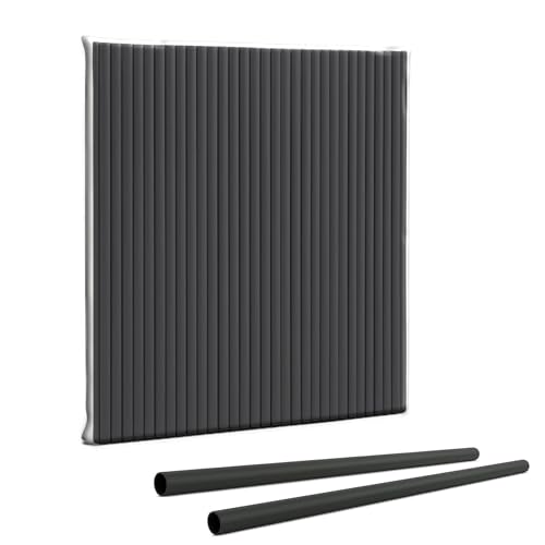 Chefpac 100 schwarze Trinkhalme aus Zellulose aus Holz - 21 cm x 7 mm lang - Bio Holz Trinkhalme - geeignet für Cocktails, Bars und Catering - bis 40 Grad belastbar Chefpac 100 schwarze Trinkhalme aus Zellulose aus Holz - 21 cm x 7 mm lang - Bio Holz Trinkhalme - geeignet für Cocktails, Bars und Catering - bis 40 Grad belastbar von Chefpac