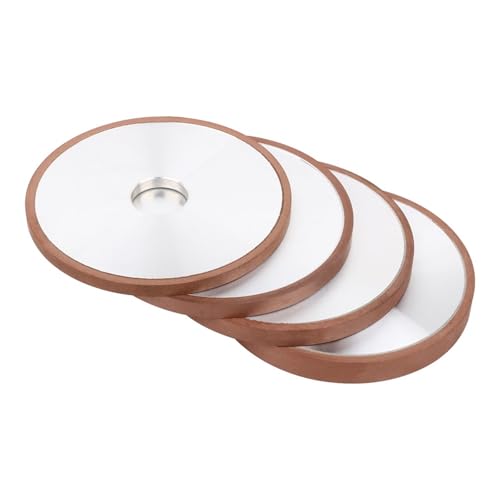 1 Stück 150 mm Harz-Diamant-Schleifscheibe for Wolframstahl-Fräser – Hypotenuse-Form, for Präzisionsschleifen(150Grit 150x10mm) von ChegLI