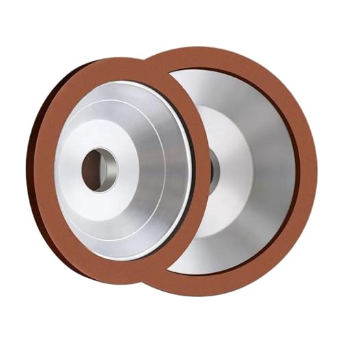 1 Stück schalenförmige Diamant-Schleifscheibe mit Kunstharzbindung for Messerschärfer – 100 mm/125 mm/150 mm, for Wolframkarbid(240Grit D125x5x5mm) von ChegLI