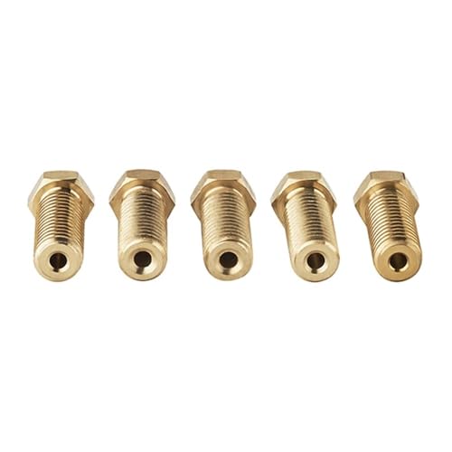 10 Stück Volcano-Messingdüsen for 3D-Drucker – 0,2 mm bis 1,2 mm Durchmesser, kompatibel mit X1, Genius, NYPER(1.75 x 0.5mm) von ChegLI