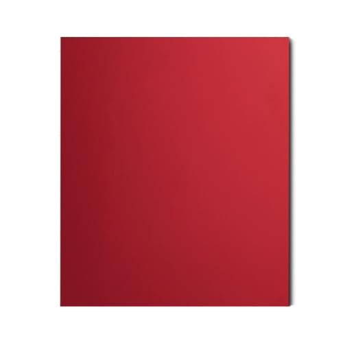 3 Stück rot eloxierte Aluminium-Gravurrohlinge 100 x 100 mm/200 x 300 mm for DIY-Projekte und Sendemasten(200x300x1mm) von ChegLI