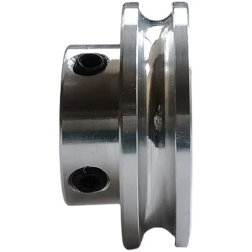 60 mm Aluminiumlegierung-Einzelrillenscheibe for Spindelmotoren und Modellgetriebesysteme – langlebiges und leichtes Design(6mm) von ChegLI