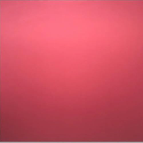 Dünnes, lasergraviertes eloxiertes Aluminiumblech – 0,5/0,8/1mm Dicke, Anti-Fingerabdruck, perfekt for individuelle Markierungen und Gravuren(Red,0.5x100x100mm) von ChegLI