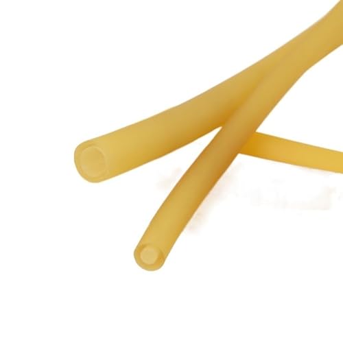 Nature Latex Rubber Hoses - High Resilient Elastic Surgical Healthcare applications Tube (1.6-12mm, 1M/3M Lengths)(1M X Id 5mm X 8mm Od) von ChegLI