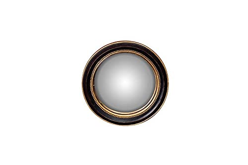 Petit miroir convexe Brassy | Miroir Noir convexe von CHEHOMA