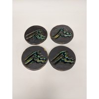Keramik Untersetzer, Satz Von 4 Handgemachte Trinken Welle, Keramik, Handgefertigte Bar Ware, Ton Untersetzer von ChelatchieStudios