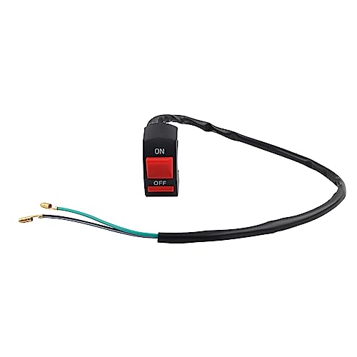 Chelhead 22 mm Universal-Motorradschalter, EIN/Aus, Mini-Fahrradzubehör, Motorrad-Lenkerschalterhalterung, LED-Scheinwerfer Chelhead 22 mm Universal-Motorradschalter, EIN/Aus, Mini-Fahrradzubehör, Motorrad-Lenkerschalterhalterung, LED-Scheinwerfer von Chelhead