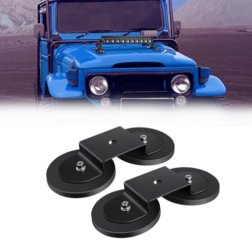 Chelhead Arbeitslicht Halterung 2.6zoll 2 Stück Universal Motorhaube ultra-starke magnetische Halterung Geeignet für Offroad auto PKW SUV LKW Motorrad Rasenmäher Traktor Chelhead Arbeitslicht Halterung 2.6zoll 2 Stück Universal Motorhaube ultra-starke magnetische Halterung Geeignet für Offroad auto PKW SUV LKW Motorrad Rasenmäher Traktor von Chelhead