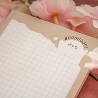 Sticky Note | Memo Pad Ghost Journal Cute Stationery Gift Planner To Do List Square Notepad Notes Stickers School Art Sticky Note | Memo Pad Ghost Journal Cute Stationery Gift Planner To Do List Square Notepad Notes Stickers School Art von ChellyJellyArt
