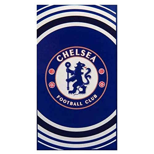 Chelsea FC Pulse Handtuch, Blau, 140 x 70 cm von Chelsea