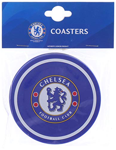 signs-unique Chelsea Football Club 2er Set Getränkematten / Untersetzer (bb) von Chelsea