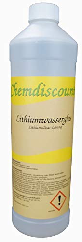 1Liter (ca. 1,2kg) Lithiumwasserglas, unverdünnt von Chemdiscount