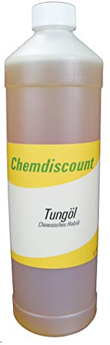 1Liter Tungöl (echtes chinesisches Holzöl) von Chemdiscount