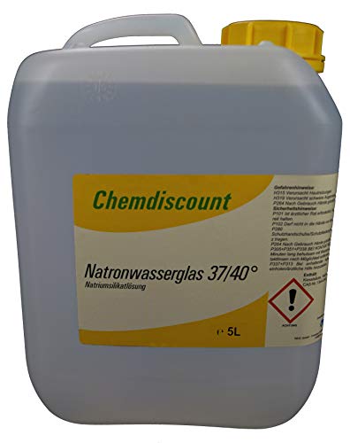 5 Liter (ca. 6,75kg) Natronwasserglas von Chemdiscount