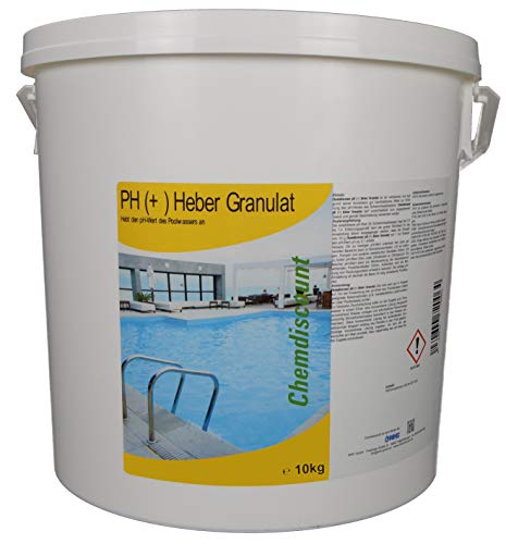 10kg pH Plus Granulat pH Heber fest ph von Chemdiscount