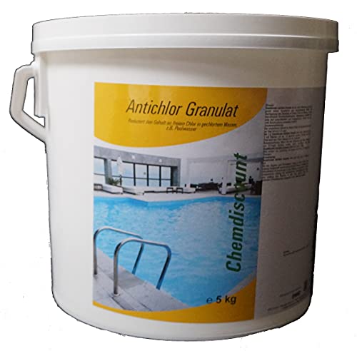 5kg Antichlor, für überchlortes Schwimmbadwasser, überchlorten Pool von Chemdiscount