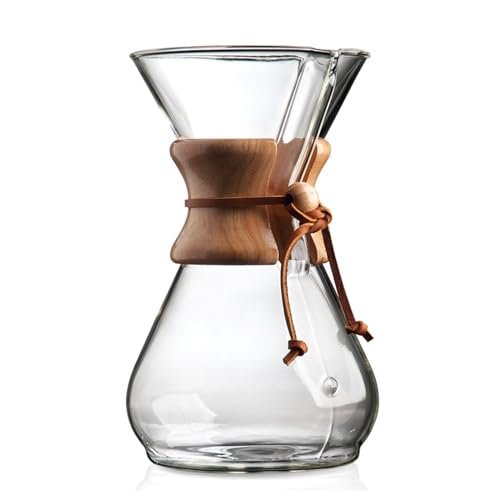Chemex CM-10A Kaffee Zubereiter, Glas, 900 milliliters, Klar Chemex CM-10A Kaffee Zubereiter, Glas, 900 milliliters, Klar von Chemex