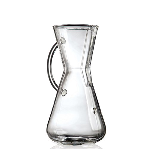 Chemex CM-1GH Kaffee Zubereiter, glas, 3 Cups, Klar von Chemex