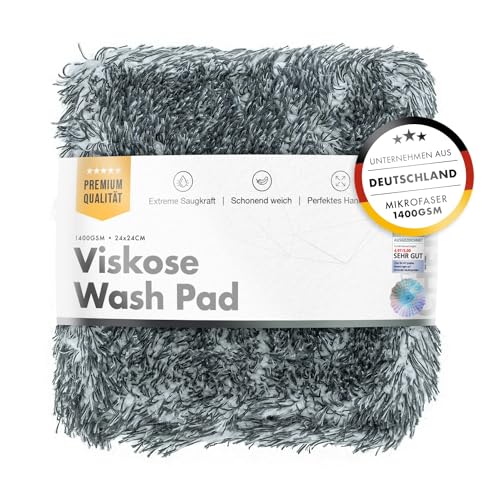 ChemicalWorkz Wash Pad - Mikrofaser Autowaschschwamm - extrem saugstark - Waschschwamm Auto - Mikrofaser Schwamm, Wash Pad, Auto Schwamm von Chemicalworkz