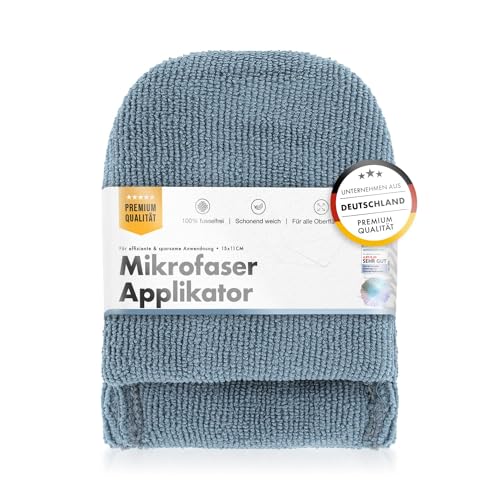 Chemicalworkz® Microfiber Applicator Pad - Ultra weicher Mikrofaser Applikator mit Fingertasche, Auto Detailing Applikator Pad | 11x15cm von Chemicalworkz